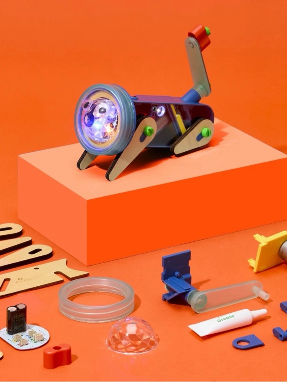 KiwiCo Labs Party Animal Disco Light STEM Build Kit NEW Sealed